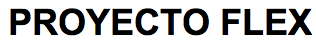 Logo Proyectoflex