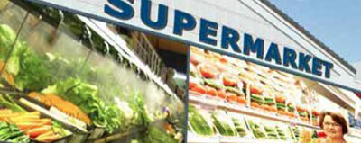 Descalcificador supermarket banner