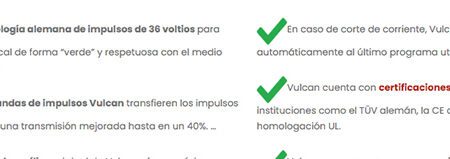 Entrada 10 razones para escoger Vulcan proyectoflex