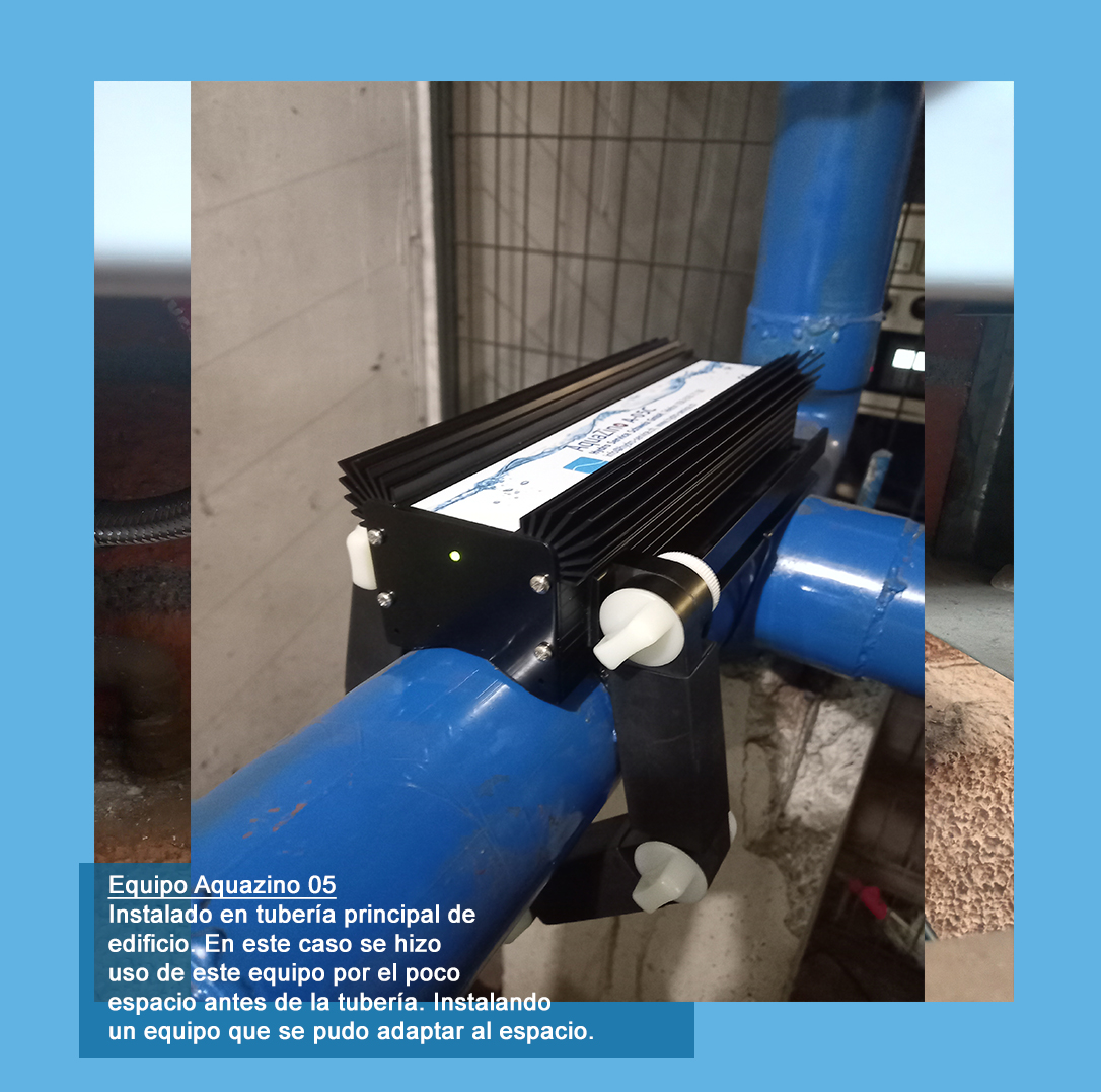 Descalcificador Aquazino 05 Proyectoflex